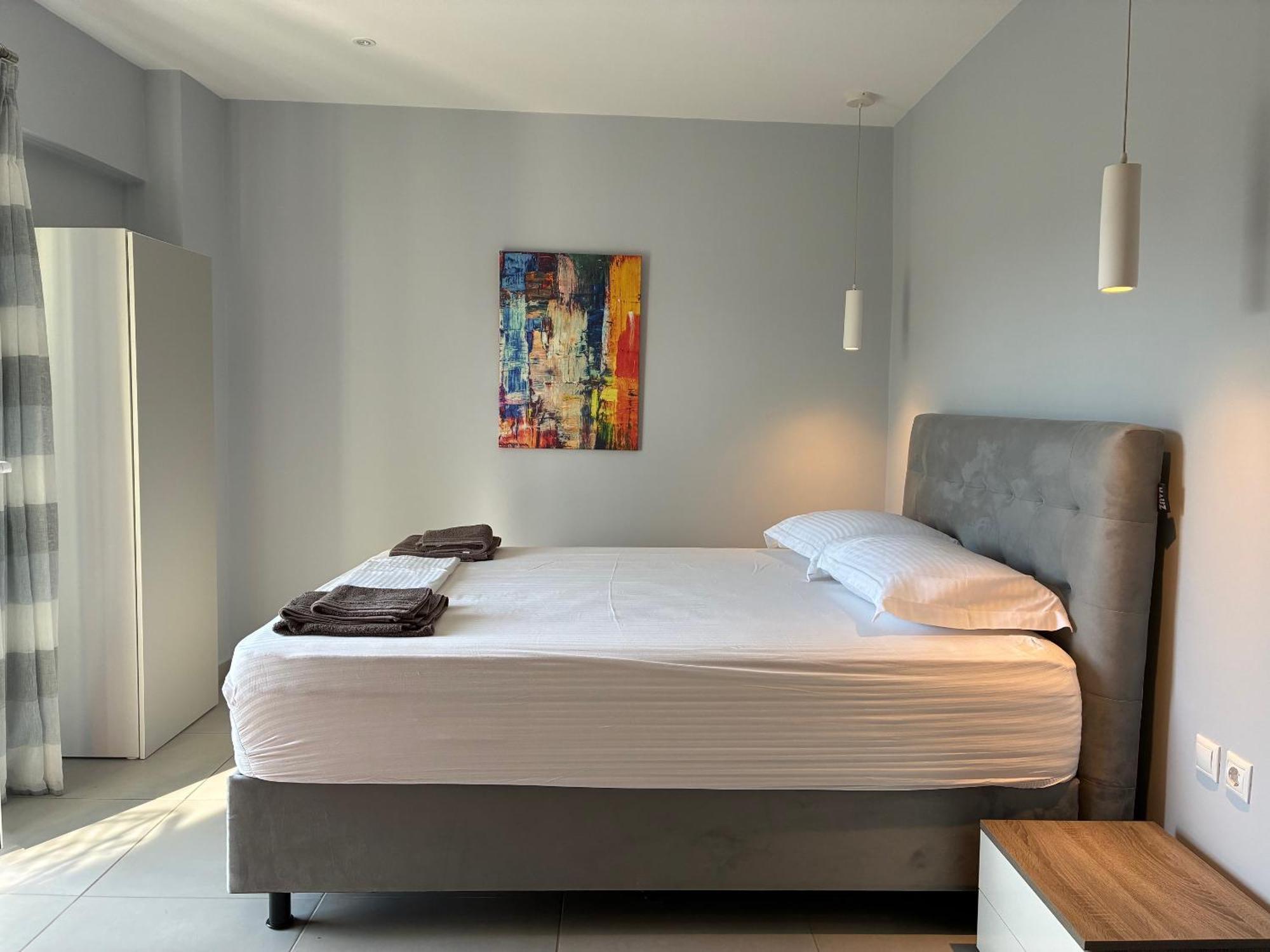 Cosy Studio 2 Minutes Walking From The Beach 阿纳维索斯 外观 照片